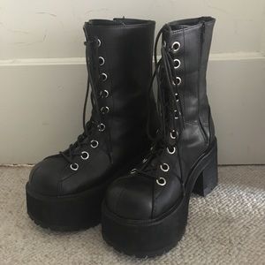 Demonia Combat Boots